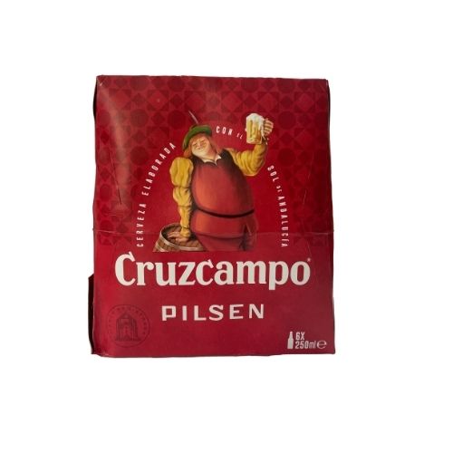 Cerveza con Alcohol (Pack de 6)- Cruzcampo