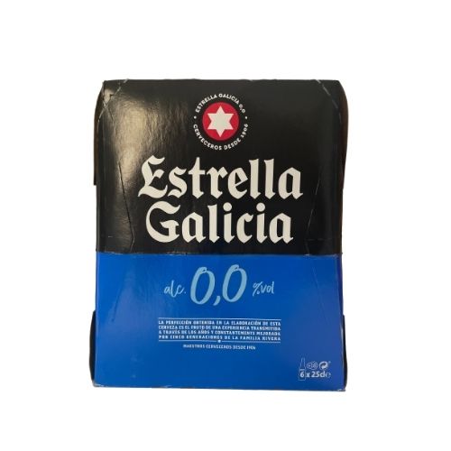 Cerveza sin Alcohol (Pack de 6)- Estrella Galicia