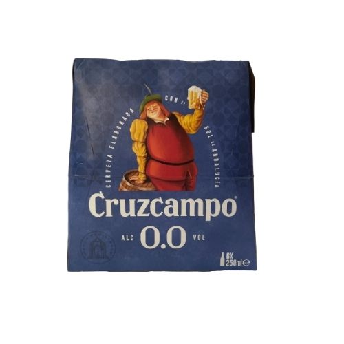 Cerveza sin Alcohol (Pack de 6)- Cruzcampo