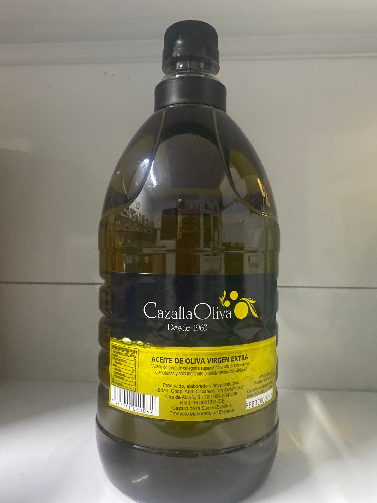 AOVE Cazallaoliva 2litros