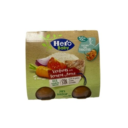 Puré Hero Baby en Pack de 2- Hero Baby