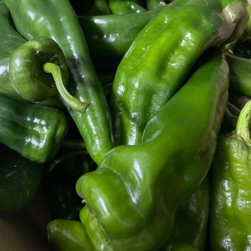 Pimientos Verdes- Mercado Local