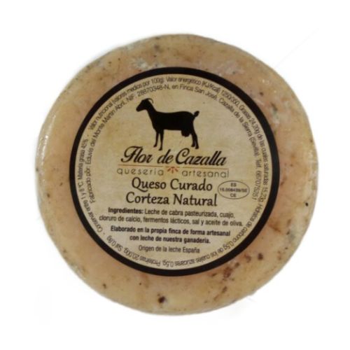 Queso Curado de Cabra- Flor de Cazalla