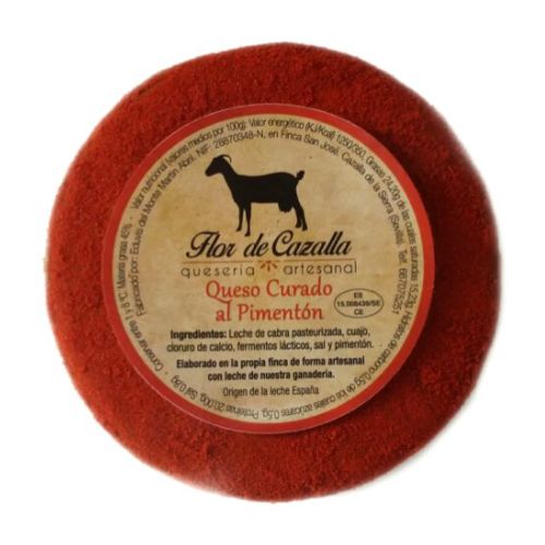 Queso Curado de Cabra- Flor de Cazalla